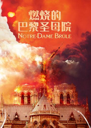 燃烧的巴黎圣母院